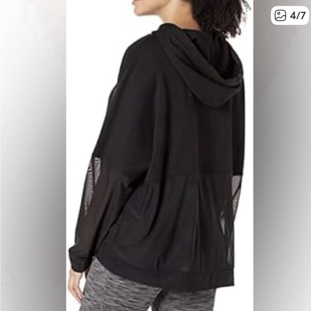 ALO Yoga Women's Black Mesh Sweatshirt